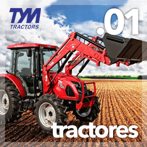 Tractores Tym. Potentes y baratos en Aranda de Duero, Burgos