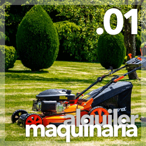 Alquiler de maquinaria para la huerta, bosque y jardín en Aranda de Duero. Burgos
