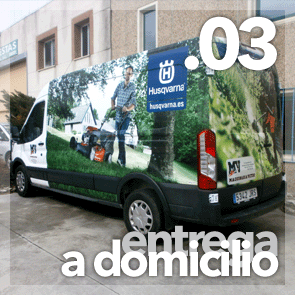 Servicio de entrega de maquinaria a domicilio en Aranda de Duero y la Ribera del Duero, Burgos.
