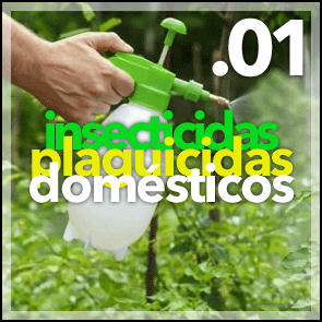 INsecticidas, plaguicidas para uso doméstico en la horticultura