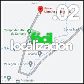 ampliar mapa del polígono Vallejón, Sámano, Cantabria en Google maps