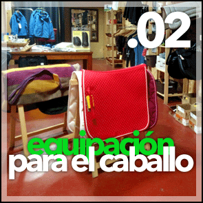 Equipación para el caballo. Sillas de montar, mantas, embocaduras, cabezadas y todo tipo de complementos para el caballo y la equitación en Sámano, Castro Urdiales, Cantabria.