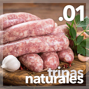 Venta de tripas naturales de cerdo, cordero y ternera para hacer embutidos en casa. Tripas para hacer chorizos, morcillas, salchichas, salchichón y fuet en Belorado, Burgos.