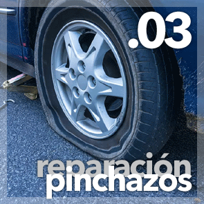 Reparación de neumáticos. Briviesca, La Bureba con vehiculo de asistencia para el camabio de neumaticos en el punto de la averia. Reparacion de pinchazos.