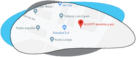 Domicilio de Aluvyp. Carpintería de aluminio y PVC en Santo Domingo de la Calzada, Rioja