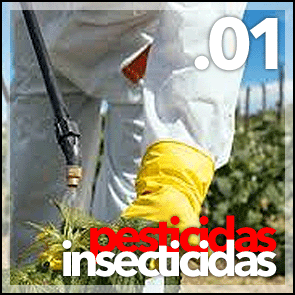 Fitosanitarios para uso doméstico. Insecticidas, pesticidas