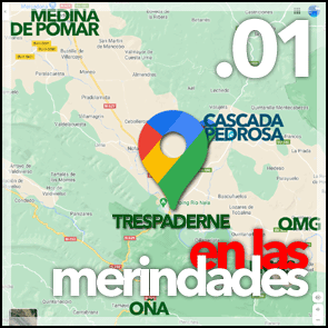 Estamos en Las Merindades a 10 kilómetros de Oña y a 17 kilómetros de Medina de Pomar, muy cerca de la Cascada de Pedrosa en Trespaderne. Haz click para verel mapa de situación de Google Maps