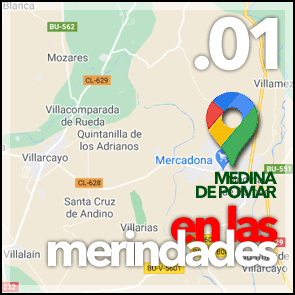 Estamos en Las Merindades a 10 kilómetros de Oña y a 17 kilómetros de Medina de Pomar, muy cerca de la Cascada de Pedrosa en Trespaderne. Haz click para verel mapa de situación de Google Maps