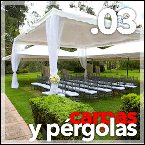 Las carpas están indicadas para cubrir espacios abiertos en jardines o en el campo donde necesitamos también la posibilidad de cerrar los laterales si fuera necesario.