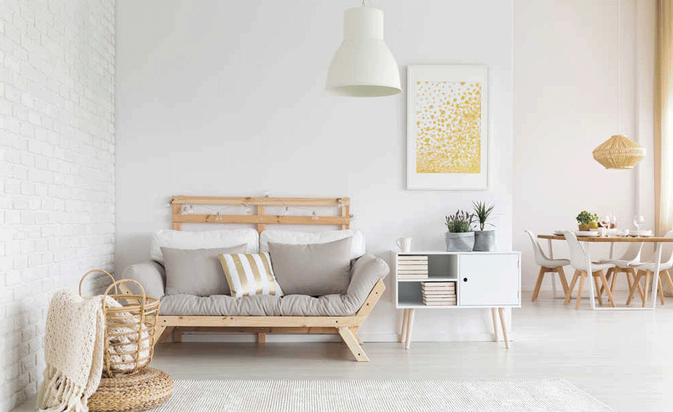 Enlucir con yeso las paredes de tu casa le da un aspecto elegante, minimalista, moderno y espacioso adems de aadir una sensacin de limpieza inmaculada